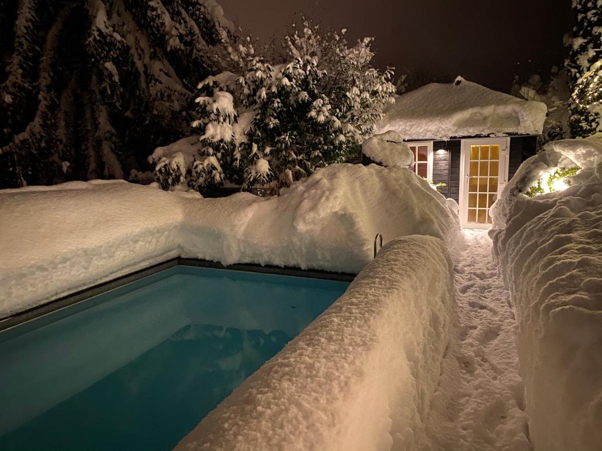 Landhaus Am Plattenbichl - Luxus Apartment Mit Privat-Pool Und Sauna - Im Sommer Bergbahn Inklusive Oberstdorf Exterior foto